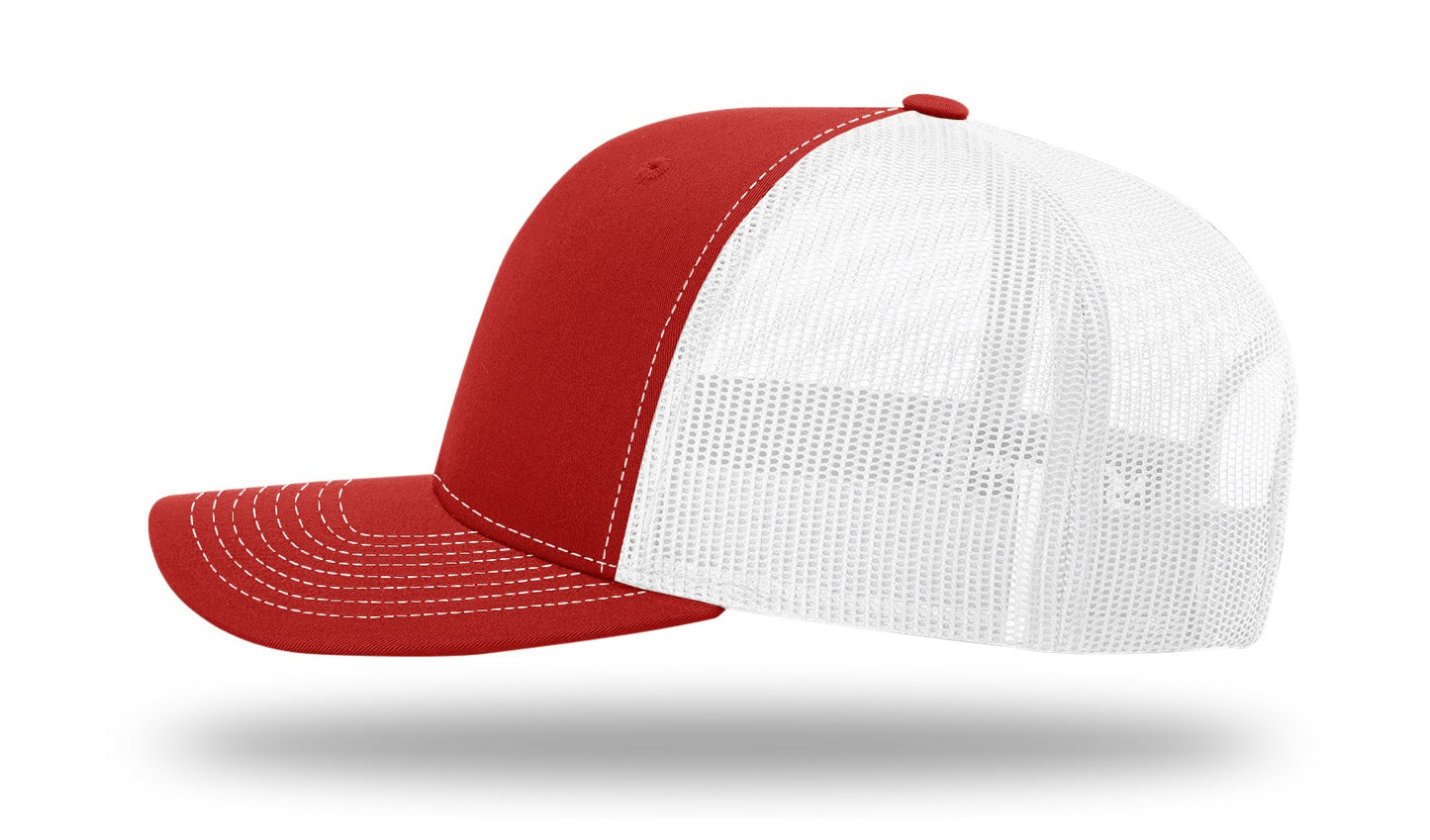 Wolf Hang Loose Cap - R112 Red/White Snapback